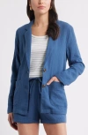 Caslonr Caslon(r) Cotton Gauze Blazer