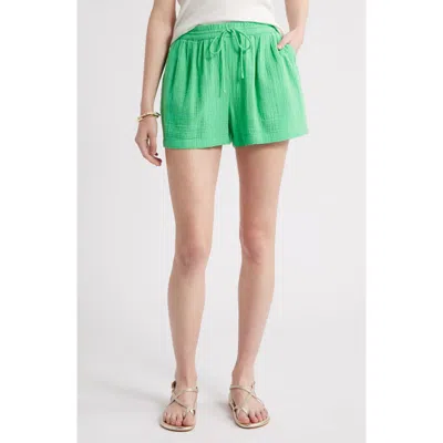 Caslonr Caslon(r) Cotton Gauze Shorts