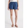 Caslonr Caslon(r) Cotton Gauze Shorts In Blue
