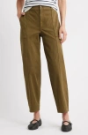 Caslonr Caslon(r) Cotton Twill Utility Pants In Green