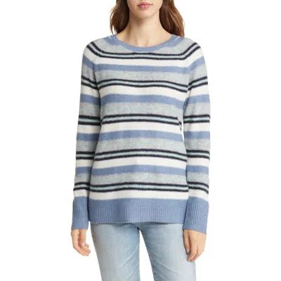 Caslonr Caslon(r) Cozy Raglan Sleeve Sweater In Blue