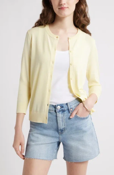 Caslonr Caslon(r) Crewneck Cardigan