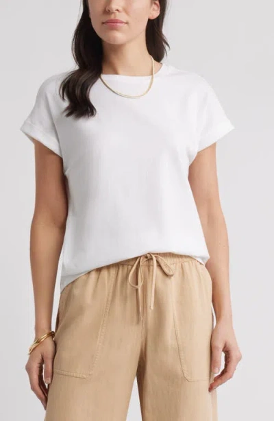Caslonr Caslon(r) Cuff Sleeve T-shirt