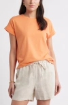 Caslonr Caslon(r) Cuff Sleeve T-shirt