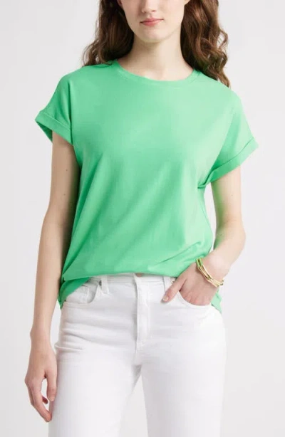 Caslonr Caslon(r) Cuff Sleeve T-shirt