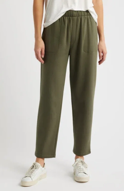 Caslonr Caslon(r) Easy Cotton Blend Sweatpants In Olive Sarma