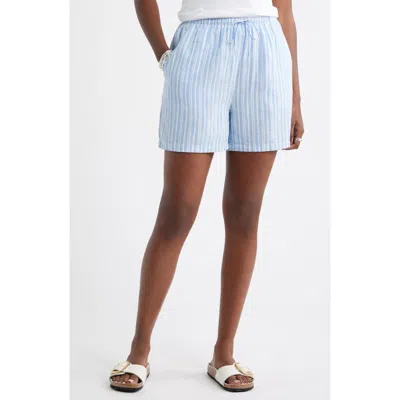 Caslonr Caslon(r) Easy Linen Blend Shorts In Blue