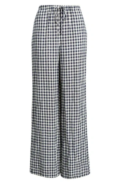 Caslonr Caslon(r) Easy Wide Leg Linen Pants In Multi