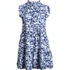 Caslonr Caslon(r) Ruffle Duo Cotton Gauze Dress