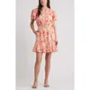 Caslonr Caslon(r) Floral Tiered Dress