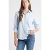 Caslonr Caslon(r) French Terry Button-up Shirt In Blue