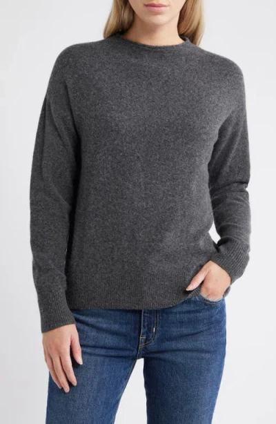 Caslonr Caslon(r) Funnel Neck Sweater In Gray