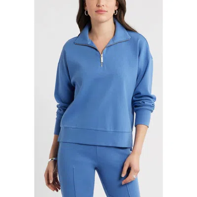Caslonr Caslon(r) Half Zip Sweatshirt In Blue Glory
