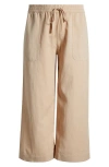 Caslonr Caslon(r) Linen Blend Crop Pants