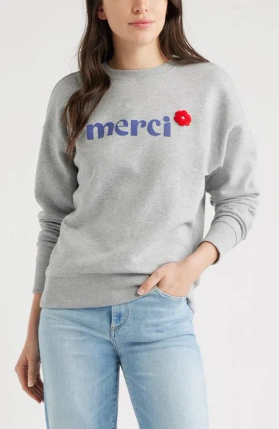 Caslonr Caslon(r) Merci Graphic Sweatshirt In Gray