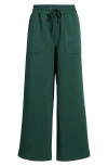 Caslonr Caslon(r) Patch Pocket Pull-on Straight Leg Pants In Green