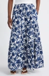 Caslonr Caslon(r) Printed Eyelet Tiered Skirt