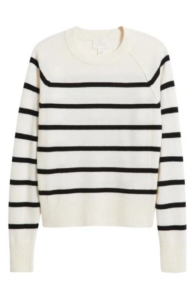 Caslonr Caslon(r) Raglan Sleeve Wool & Cashmere Sweater In Multi