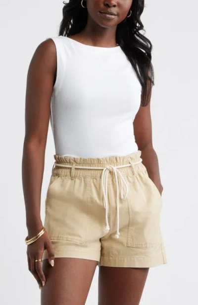 Caslonr Caslon(r) Rib Knit Boat Neck Tank In White