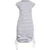 Caslonr Caslon(r) Ruched Cotton Midi T-shirt Dress In Multi
