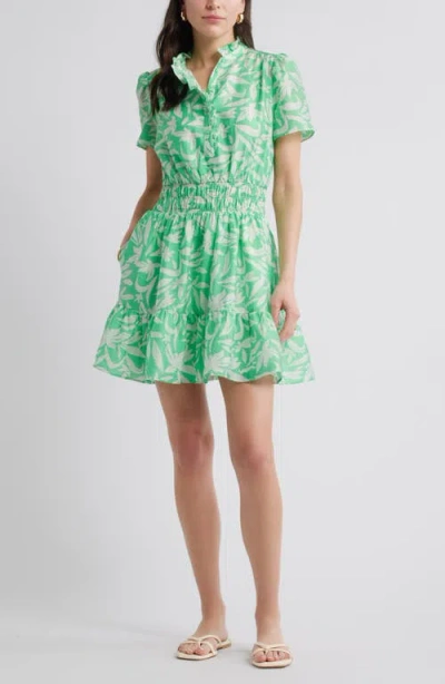 Caslonr Caslon(r) Ruffle Detail Dress In Multi