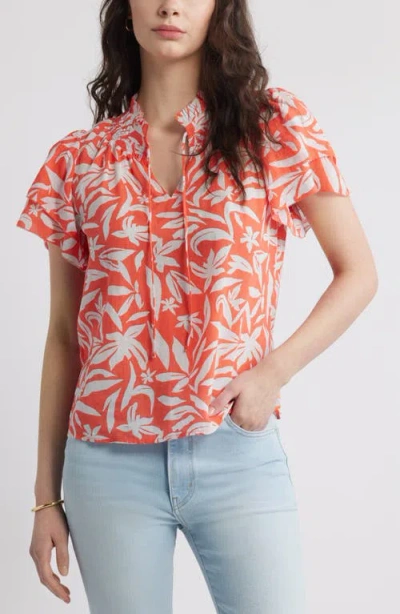 Caslonr Caslon(r) Ruffle Top