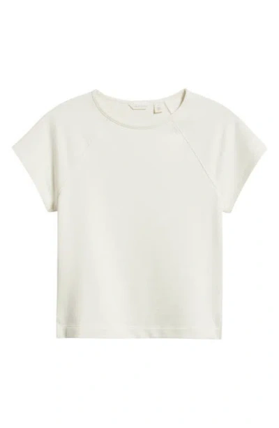 Caslonr Caslon(r) Short Sleeve Terry Sweatshirt In Ivory Cloud