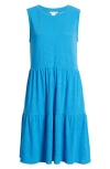 Caslonr Caslon(r) Sleeveless Tiered Jersey Dress