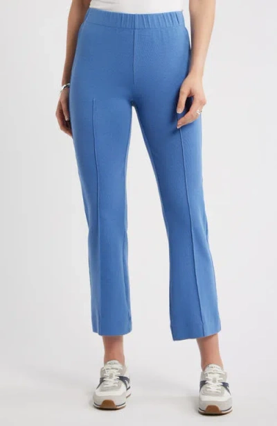 Caslonr Caslon(r) Stretch Cotton Crop Kick Flare Pants In Blue Glory