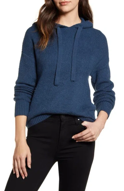 Caslonr Caslon(r) Sweater Hoodie In Blue
