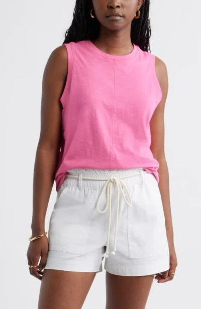 Caslonr Caslon(r) Swing Sleeveless Top In Pink