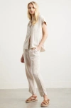 Caslonr Caslon(r) Tapered Linen Pants In Flax