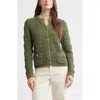 Caslonr Caslon(r) Textured Sweater Jacket In Green