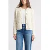 Caslonr Caslon(r) Textured Sweater Jacket