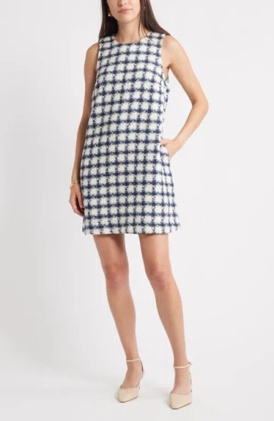 Caslonr Caslon(r) Tweed Sleeveless Shift Dress In Multi