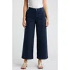 Caslonr Caslon(r) Ultra High Rise Wide Leg Twill Pants In Navy Blazer