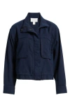 Caslonr Caslon(r) Utility Jacket In Navy Blazer