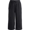 Caslonr Caslon(r) Wide Leg Crop Cotton Gauze Pants