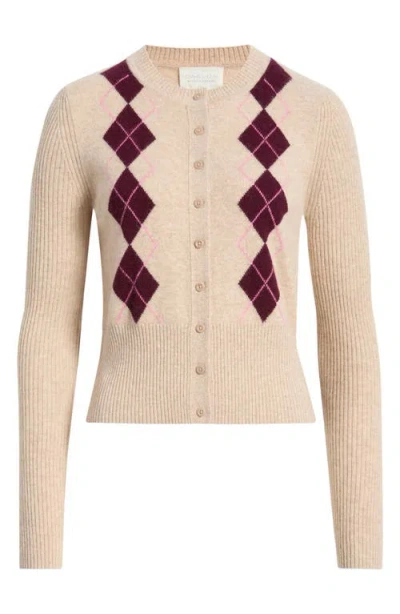 Caslonr Caslon(r) Wool & Cashmere Blend Cardigan In Neutral