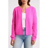 Caslonr Caslon(r) Wool & Cashmere Cardigan In Pink Flash