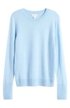 Caslonr Caslon(r) Merino Wool Blend Crewneck Sweater In Blue Falls