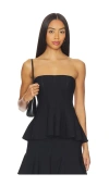 Casona La Linda Top In Black