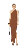 Casona La Seductora Dress In Brown
