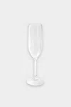 Caspari Acrylic 6oz Champagne Flute In Crystal Clear