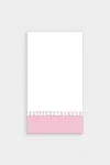 Caspari Linen Border Paper Guest Towel Napkins In Petal Pink