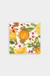 Caspari Orange Spice Cocktail Napkins