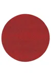 Caspari Snakeskin Felt-backed Placemat In Crimson