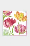 Caspari Tulip Dance Paper Luncheon Napkins