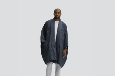 Casper Blanket Robe In Blue
