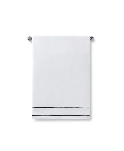 Cassadecor Bowery Stripe Cotton Wash Towel, 13" X 13" In Multi